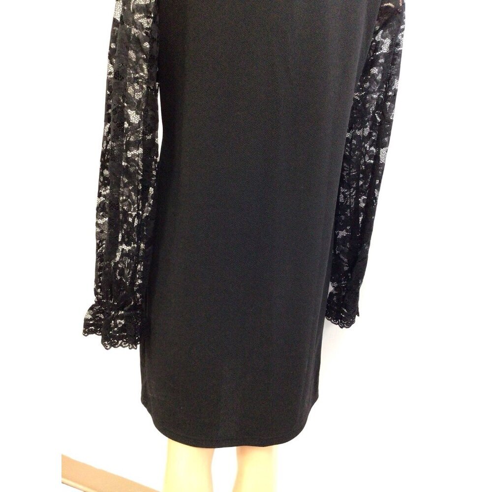Emery Rose Black Lace Dress Womens XL NEW - Picture 4 of 11